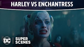 Suicide Squad  Harley vs Enchantress  Super Scenes  DC [upl. by Lezirg]