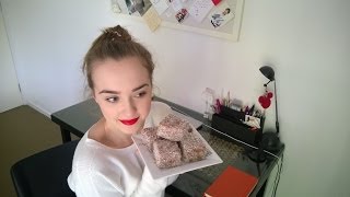 라밍톤 요리법 호주식  How to Make Lamingtons [upl. by Badr895]