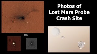 Schiaparelli Mars Crash Site Photographed [upl. by Coryden569]