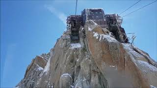 20170903  Aiguille du Midi Cable Car [upl. by Willem]