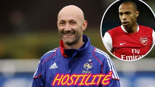 Thierry Henry  Fabien Barthez  linimitié est née [upl. by Llenhoj]