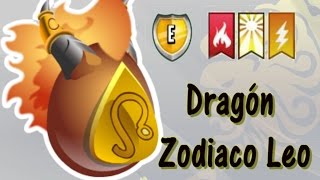 Dragón Zodiaco Leo Oferta 150 gemas Dragón City 2016 [upl. by Bullis]