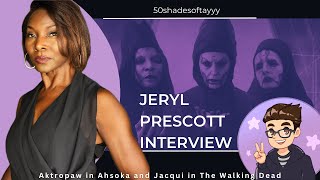 Jeryl Prescott Ahsoka Interview [upl. by Esemaj]