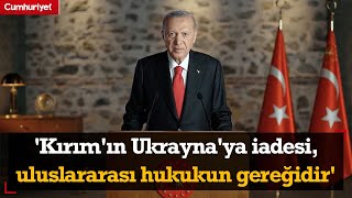 Kırımın Ukraynaya iadesi uluslararası hukukun gereğidir [upl. by Dream665]