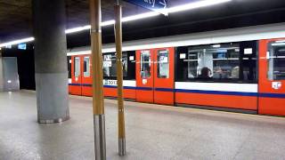 Metro Warszawa at Plac Wilsona [upl. by Ardnuasak351]