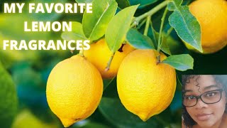 My Favorite Lemon FragrancesPerfume Collection 2021 [upl. by Dlorej187]