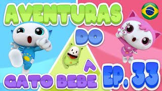 INFANTIL GATO BEBE EPISODIO 33 O BAU DO TIO TOURO [upl. by Ciccia337]