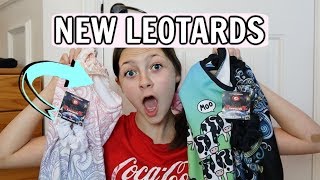 Gym Gear Leotard Package Opening Leotard Try On Haul [upl. by Edrahs897]