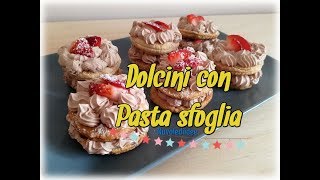 Ricetta Dolcini con pasta sfoglia Golosissimi [upl. by Aynna588]