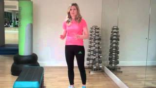 The Biggest Loser trainer Charlotte Ord fitness video [upl. by Neemsay]