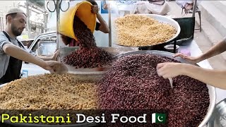 Uncover Peshawars Secret Recipe  Authentic Lobia Choley  Karachi Street Food [upl. by Daas121]