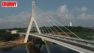 Côte dIvoire infrastructures Ce 5ème pont qui change le visage dAbidjan [upl. by Clorinda611]