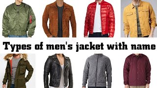 Types Of Mens Jacket With NameWinterwear jackets for men and boysGents jacket name [upl. by Yklam]