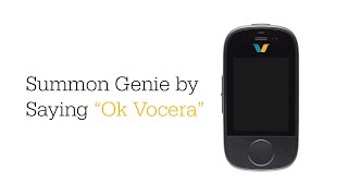 Wake up your Smartbadge by saying Ok Vocera [upl. by Slohcin]