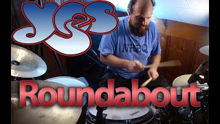 Yes quotRoundaboutquot Drum Cover by Geoff Bosco [upl. by Eniamrej182]