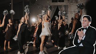 NFL Cheerleader Surprises her groom amp dances at her Wedding [upl. by Thomsen486]