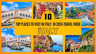 Top 10 Best Places to Visit in Italy [upl. by Lap995]