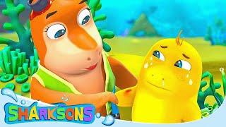 Accidents Happen at the Playground  The Sharksons  Songs for Kids  Nursery Rhymes amp Kids Songs [upl. by Anneliese]