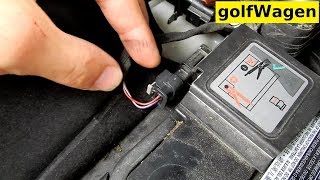 VCDSVAG Battery check load management on VW Golf 7 [upl. by Akalam295]