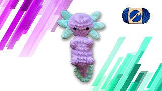 Crochet Axolotl  Tutoriel DIY pour un compagnon aquatique original [upl. by Galligan]