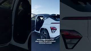 2025 Hyundai Kona N Line  Atlas White [upl. by Nigle]