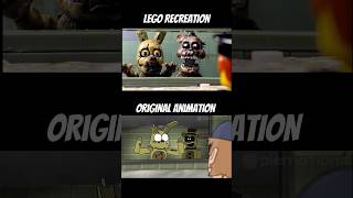 5 AM AT FREDDY’S “STOP READING FAN FICS”  LEGO and Animation Comparison fnaf fnaf3 springtrap [upl. by Karoly119]