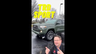 2022 Toyota Tacoma TRD Sport  Army Green  a Closer Look [upl. by Araht998]