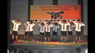 Fergusson College  SINCERE BOYS  Cultural Performance 2022  By Fc Hostel Boys [upl. by Micah851]