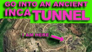 Exploring an Inca Tunnel in Sacsayhuaman PERU [upl. by Sleinad]