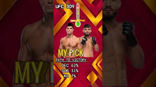 UFC Mickey Gall vs Ramiz Brahimaj Quick Fight Pick [upl. by Courtenay]