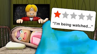 I Tested 1 STAR Hotel Reviews Roblox Bloxburg [upl. by Aitnohs]