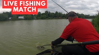 Live Fishing Match Topcroft Lakes Bungay Topcroftlakes [upl. by Sedecrem]