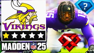 Madden 25 Vikings Franchise  Dallas Turner HUGE BREAKOUT [upl. by Robson]