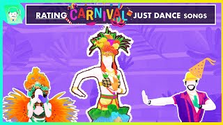 RATING CARNIVAL SONGS IN JUST DANCE  Samba Do Janeiro Carnaval Boom So Depois do Carnaval… [upl. by Anneehs663]