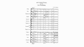 Weber quotDer Freischützquot Overture with Score [upl. by Ngo]