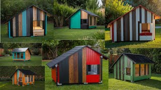 Build Your Ideal Dog House One Sketch Multiple Styles animated DIY projectshort version [upl. by Sheffield251]