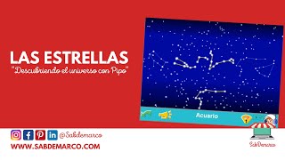 Las estrellas y el universo para niños  Descubriendo el universo con Pipo [upl. by Ennairrac]