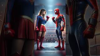 The Shocking Flaw in Supergirl’s Win Against Spiderman 😱💥 marvel dc spiderman supergirl [upl. by Ambur]