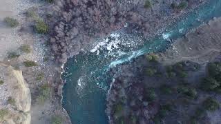 Bridge River at Horseshoe Bend Site  Feb 7 2024 [upl. by Indyc]