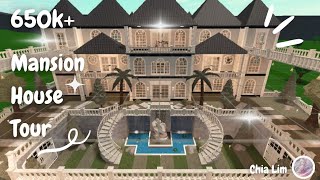 BLOXBURG MANSION HOUSE TOUR 650k  WELCOME TO BLOXBURG  CHIA LIM [upl. by Avictor426]