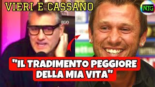 La rottura definitiva tra Cassano e Vieri cosa è successo davvero dietro le quinte della Bobo TV [upl. by Anahsek]