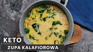 KETO ZUPA KALAFIOROWA  Jak zrobić pyszną KETO zupę [upl. by Milty587]