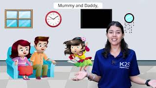 Mummy and Daddy  English Rhymes mummanddaddy englishrhymes rhymesforkids learnrhymes [upl. by Richelle]