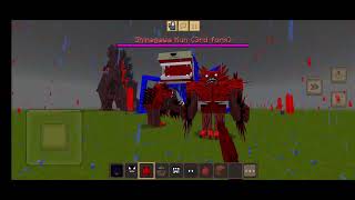 Shin Sonic Vs Venom and Shinagawa Kun 3rd form support ALL NEW AND OLD MOBS Minecraft [upl. by Placia]