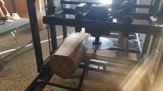 Пилорама дисковая угловая для паллетной доски бруса Disk sawmill Wood sawmillCircular saw [upl. by Ziagos]