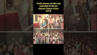 CÜNEYT ARKININ UNUTULMAZ ANISI MAHALLELİYLE FİLM İZLEMİŞTİ 1972 [upl. by Richella]