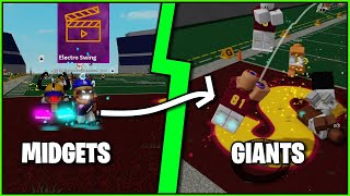 Playing As GIANTS AND MIDGETS  ROBLOX Football UNIVERSE Funny Moments 3 [upl. by Katlaps]