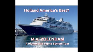 VOLENDAM Decked A Top To Bottom Tour Of Holland Americas Oldest Ship [upl. by Acinoryt]