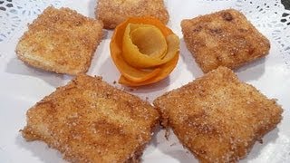 Leche Frita Receta Fácil paso a paso [upl. by Anitnuahs261]