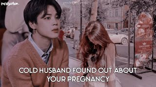 Cold husband found out about your pregnancy in a middle of his work  Jimin oneshot  bday special [upl. by Neille504]